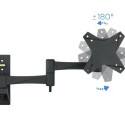 TV Wall Mount with Arm TooQ LP2323TN-B 13" - 27" 15 kg Black TV Wall Mount with Arm TooQ LP2323TN-B 13" - 27" 15 kg Black