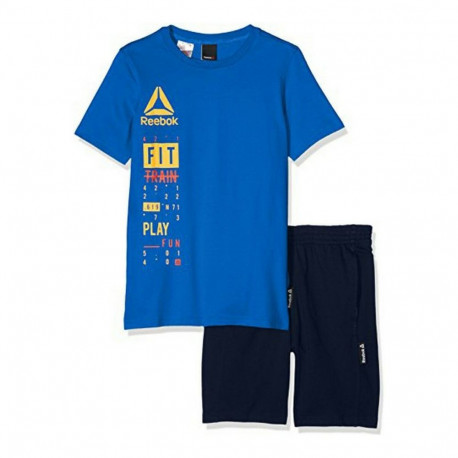 Children's Sports Outfit Reebok BK4380 Blue - 4 Years
