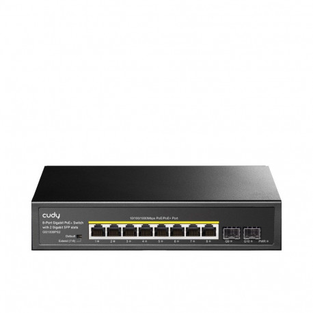 Cudy GS1008PS2 mittehallatav võrgulüliti Gigabit Ethernet (10/100/1000) Power over Ethernet (PoE) mu