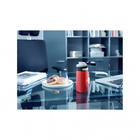 Leifheit 03245 termostass 350 ml must, punane roostevaba teras