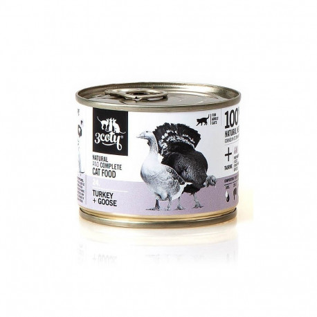 3COTY 24. kalkuni- ja hane märg kassitoit 180g