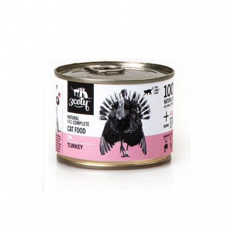 3COTY 04 Turkey - wet cat food - 180g