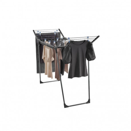 Pegasus 150 Solid Black LEIFHEIT upright dryer