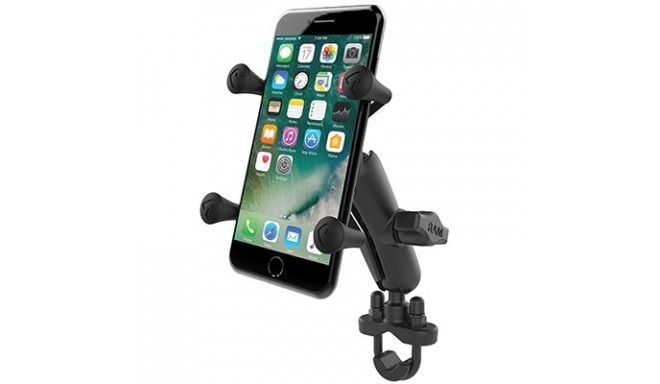 RAM Mounts X-Grip Phone Mount with Handlebar U-Bolt Base