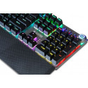 iBox Aurora K-3 klaviatuur USB QWERTY hõbedane