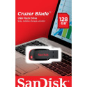 SanDisk Cruzer Blade USB flash drive 128 GB USB Type-A 2.0 Black, Red
