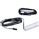 Cama riiulile kinnitatav valge 3LED valgus