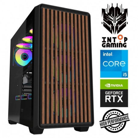 INTOP i5-12400F 32GB DDR5 500SSD M.2 NVME RTX5050 8GB no-OS