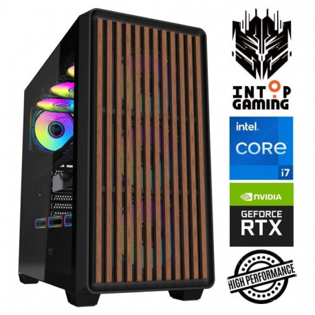 INTOP i7-12700F 32GB 1TB SSD M.2 NVME RTX5060Ti 16GB no-OS