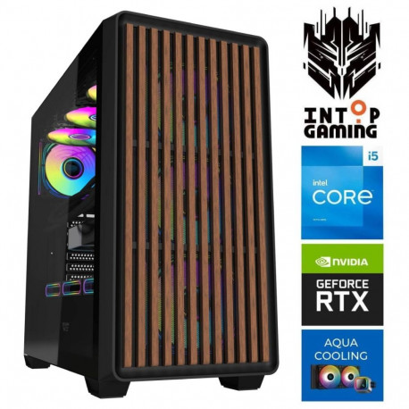 INTOP AQUA i5-14400F 32GB DDR5 1TB SSD M.2 NVME RTX5070 12GB no-OS