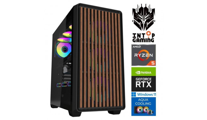 INTOP AQUA Ryzen 5 7600X 16GB DDR5 1TB SSD M.2 NVME RTX5070 12GB WIN11Pro