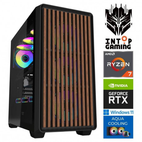 INTOP AQUA Ryzen 7 7700X 64GB DDR5 1TB SSD M.2 NVME+2TB RTX5070Ti 16GB
 WIN11Pro