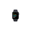 Apple Watch SE OLED 44 mm Digital 368 x 448 pixels Touchscreen Black Wi-Fi GPS (satellite)