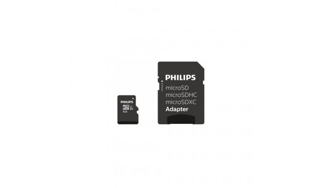 Philips FM08MP45B/00 memory card 8 GB MicroSDHC UHS-I Class 10