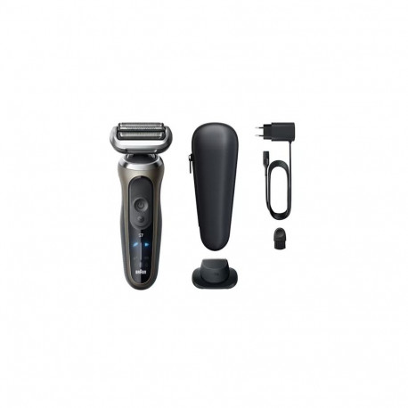 Braun Series 7 72-C1200s Trimmer Black, Bronze, Stainless steel