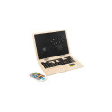 Small foot Wooden Laptop with Magnet Board