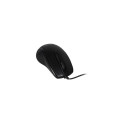Activejet AMY-083 Wired computer mouse (optical; 1000 DPI; black)