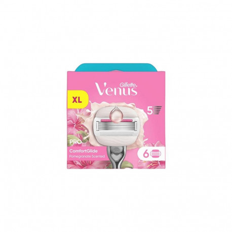 Gillette Venus Pro ComfortGlide Tropical razor blades 6 pc(s) Stainless steel Women