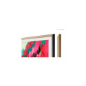 Samsung 75” Customisable Frame White Bezel (2025) - Teak