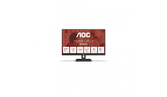 AOC E3 Q27E3UAM computer monitor 68.6 cm (27&quot;) 2560 x 1440 pixels Quad HD Black