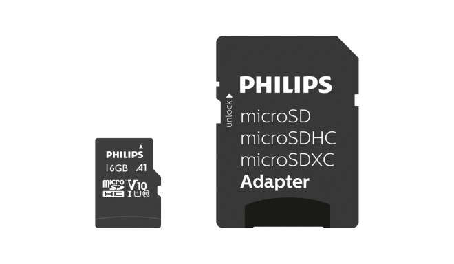 Philips FM16MP45B/00 memory card 16 GB MicroSDHC UHS-I Class 10