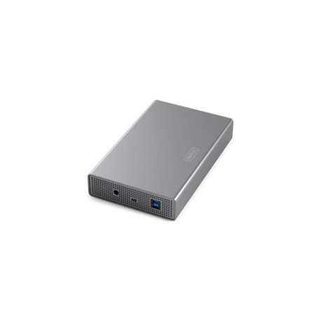 Digitus USB 3.0 hard disk enclosure, 3.5", SATA, 16TB, aluminum