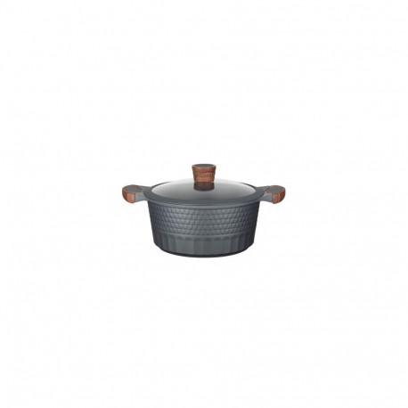 Resto Kitchenware Capella 4.6 L Round Black, Wood