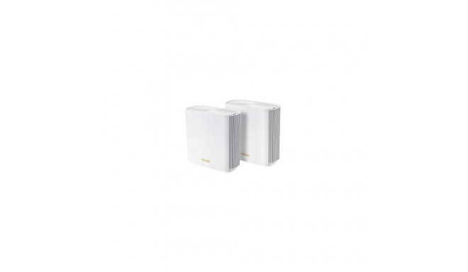 ASUS ZenWiFi AX XT8 (W-2-PK) wireless router Gigabit Ethernet Tri-band (2.4 GHz / 5 GHz / 5 GHz) Whi