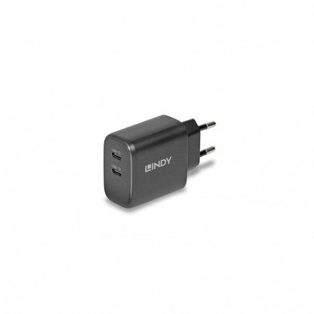 Lindy 65W USB 2 x Type C GaN Charger