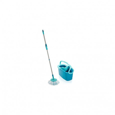 Leifheit CLEAN TWIST Ergo Disc Set mop Blue