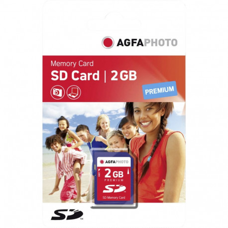 AgfaPhoto 10403P memory card 2 GB SD Class 4
