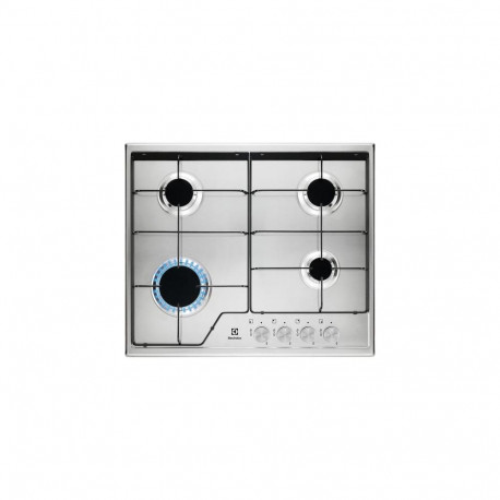 Electrolux KGS6424SX Stainless steel Built-in 56 cm Gas 4 zone(s)