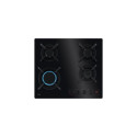 AEG HKB64453NB Black Built-in 59 cm Gas 4 zone(s)