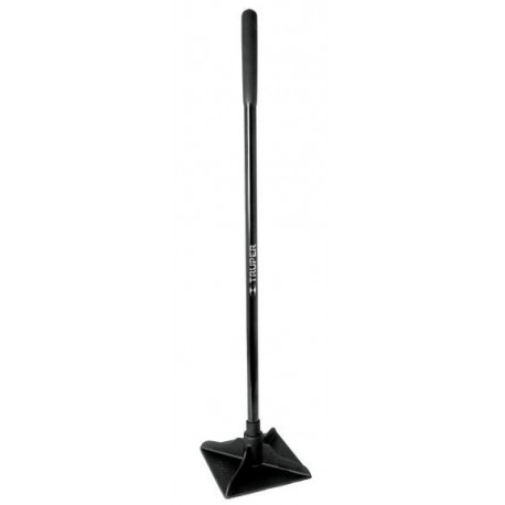 Hand tamper 254x254mm base, steel handle 1220mm Truper®