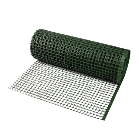 Fence garden net 1,0x25m, 17x17mm, 210g/m2 - Green