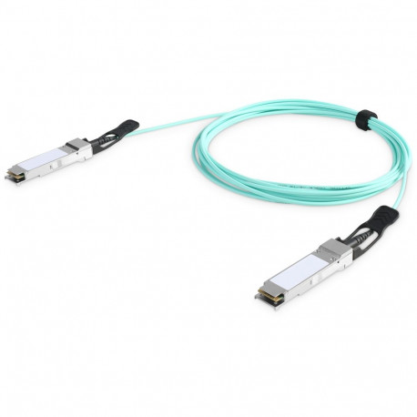 "DIGITUS Kabel QSFP+ 40G AOC 10.0m türkis"
