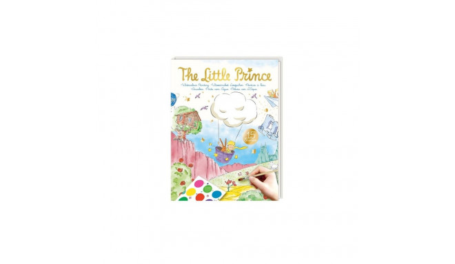 Magical watercolor painting - Little Prince
