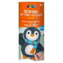 Creative set Sew a keychain - Penguin