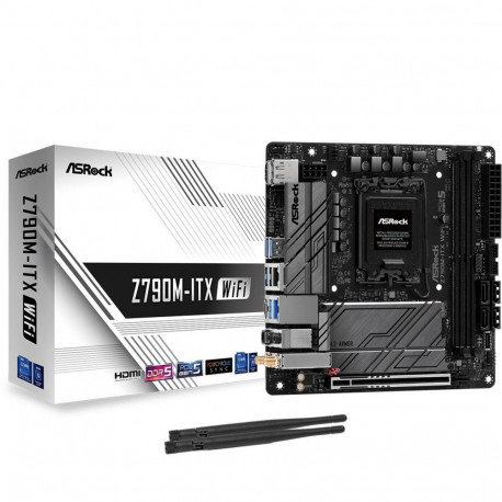 Motherboard Z790M-ITX WIFI S1700 2DDR5 HDMI M.2 mITX