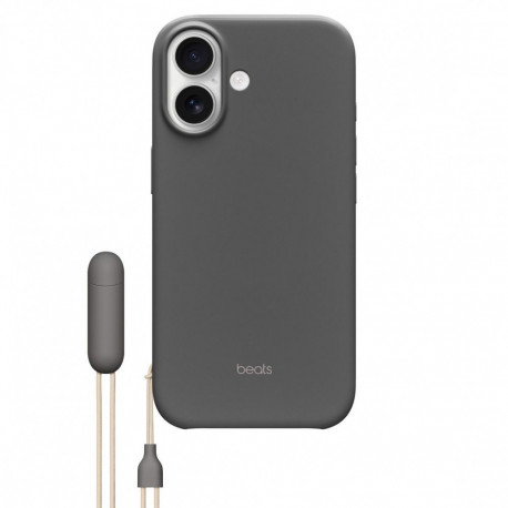 Beats iPhone 17 tugijalaga ümbris MagSafe ja kaamerajuhtimisega - graniithall