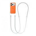 Crossbody strap - light gray