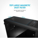 PC case S3 TG ATX Mid Tower PC Case TG fan x3