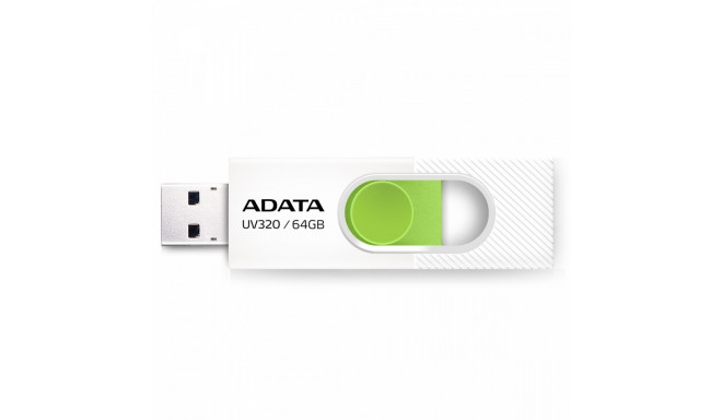 Pendrive UV320 64GB USB3.2 white-green
