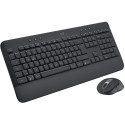 Logitech MK650 Advanced juhtmevaba klaviatuuri ja hiire komplekt 2.4 GHz grafiit QWERTZ DE