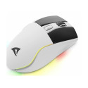 Sharkoon Mouse Shark SGM50W Optical 6 Buttons 6,400 DPI White