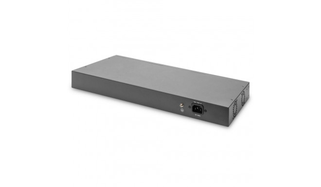 DIGITUS 24-portine gigabit hallatav must switch