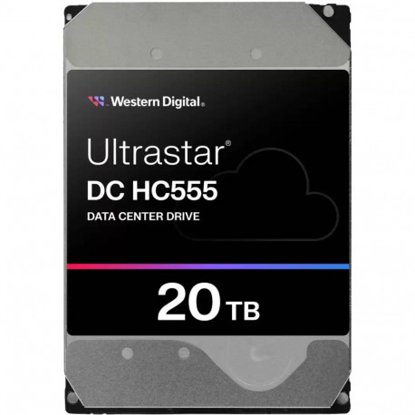 20TB WD Ultrastar DC HC555 7200RPM 512MB ettevõtte kõvaketas