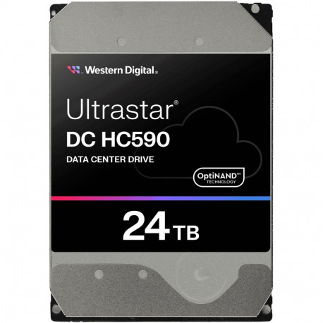 24TB WD Ultrastar DC HC590 7200RPM 512MB ettevõtte kõvaketas
