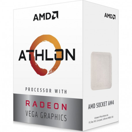 AMD Athlon 3000G protsessor, 3.5GHz, 4 MB, BOX (YD3000C6FHBOX)