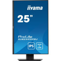 63.36cm/25" (1920x1200) Iiyama Prolite XUB2595WSU-B5 LED IPS 16:10 4ms VGA HDMI DP USB LS pivot must